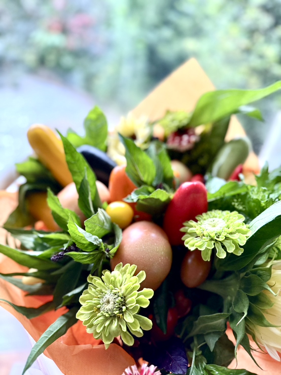 【お知らせ】自社農園で育てた野菜で作る 旬のベジブーケ®のご案内